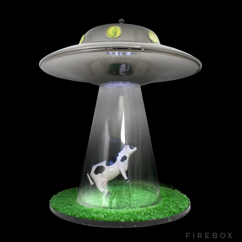 alien abduction lamp photo - 3