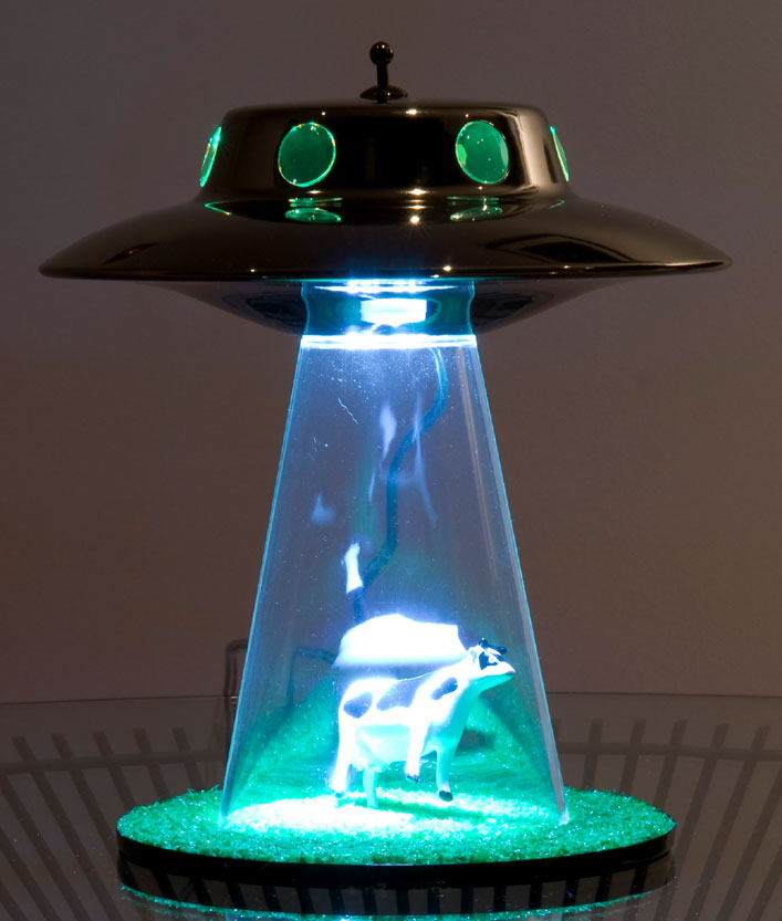 alien abduction lamp photo - 7