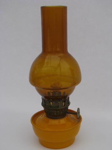 amber glass lamps photo - 8