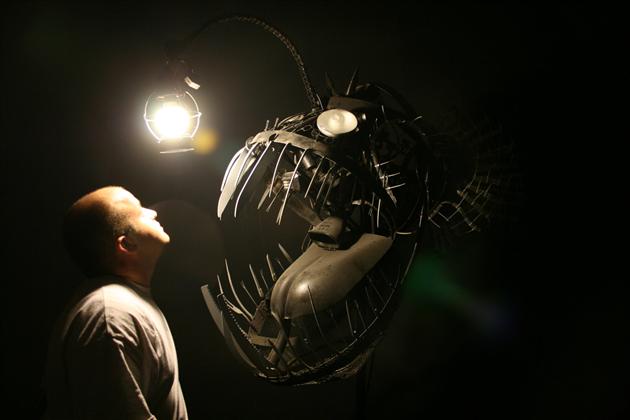 angler fish lamp photo - 6