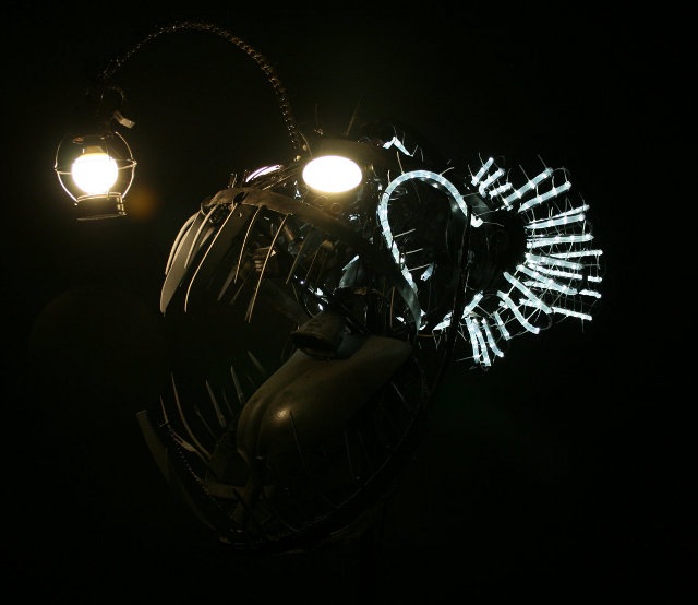 angler fish lamp photo - 9