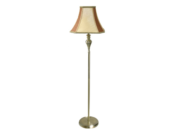 antique brass floor lamps photo - 5