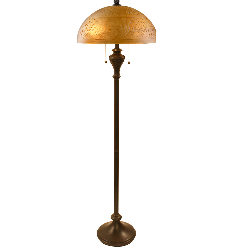 antique glass table lamps photo - 6