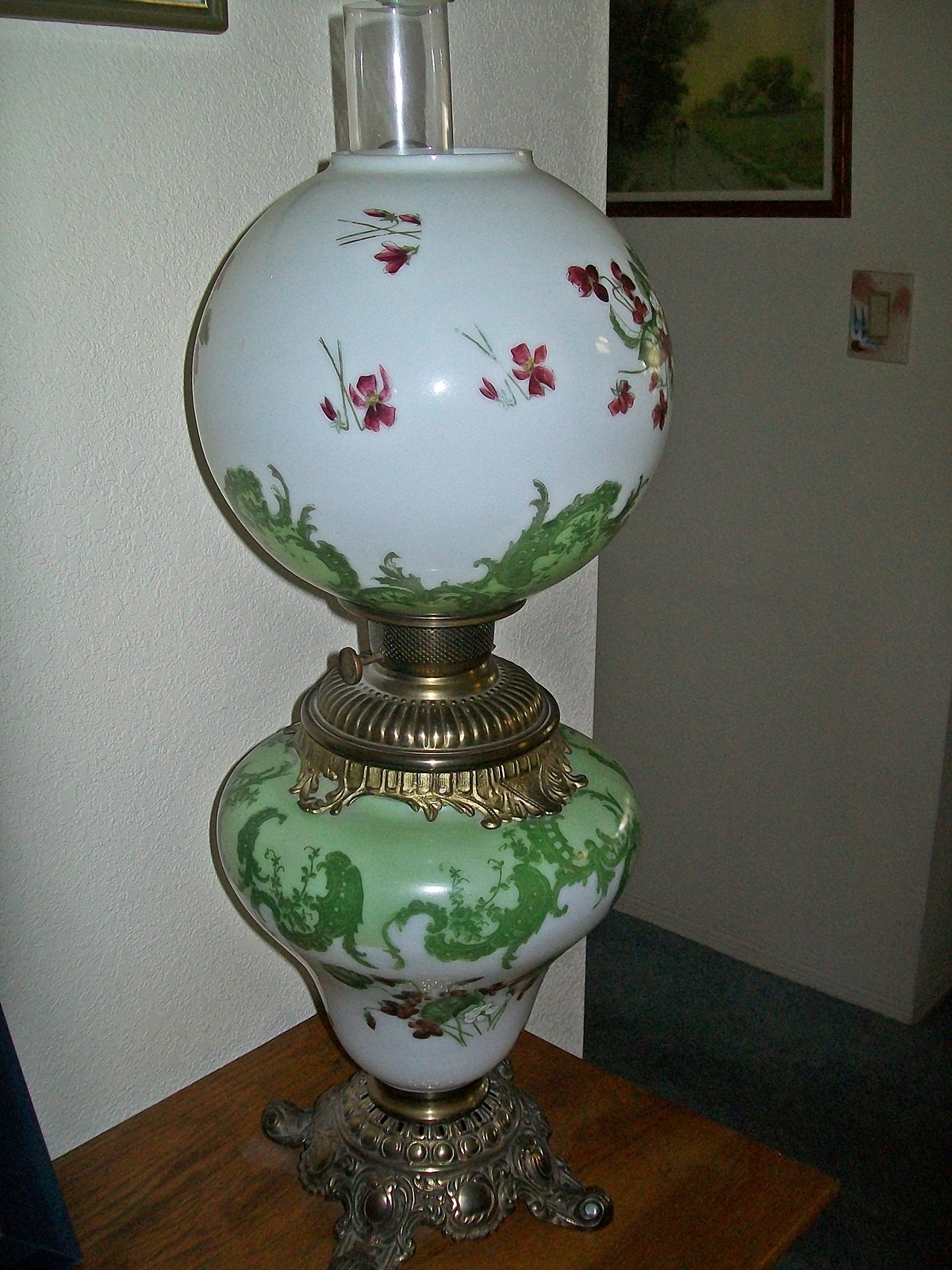 antique globe lamps photo - 6