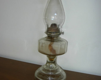 antique hurricane lamps photo - 1