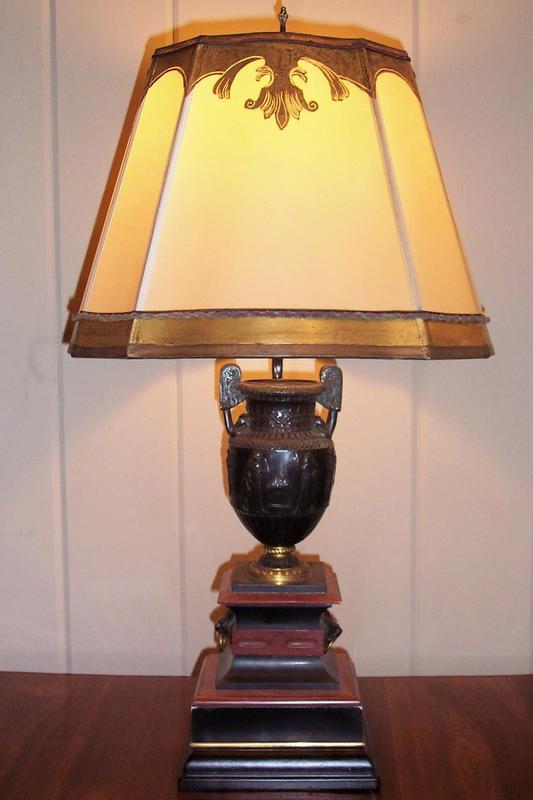 antique marble lamps photo - 6