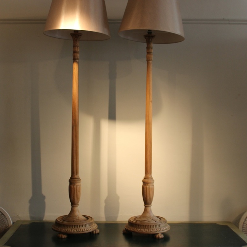 antique standing lamps photo - 7