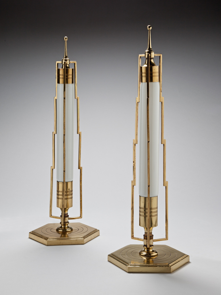 art deco table lamps photo - 4