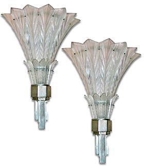 art deco wall lights photo - 3