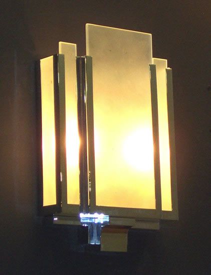 art deco wall lights photo - 5