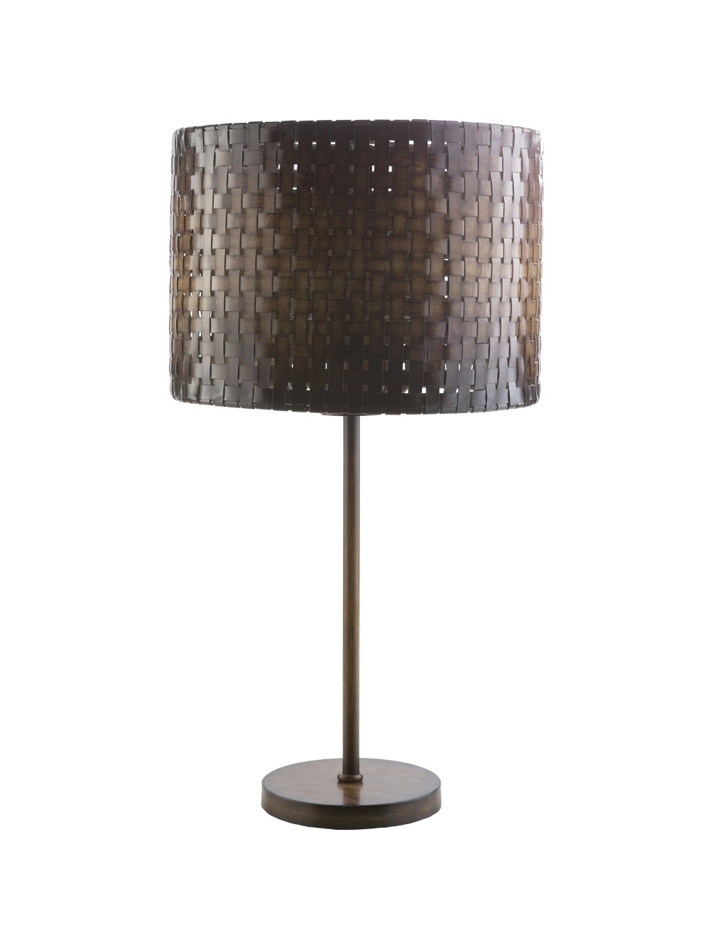 bamboo table lamp photo - 4