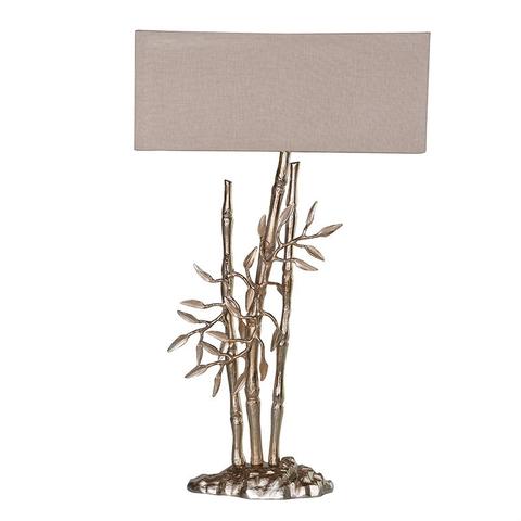 bamboo table lamp photo - 8