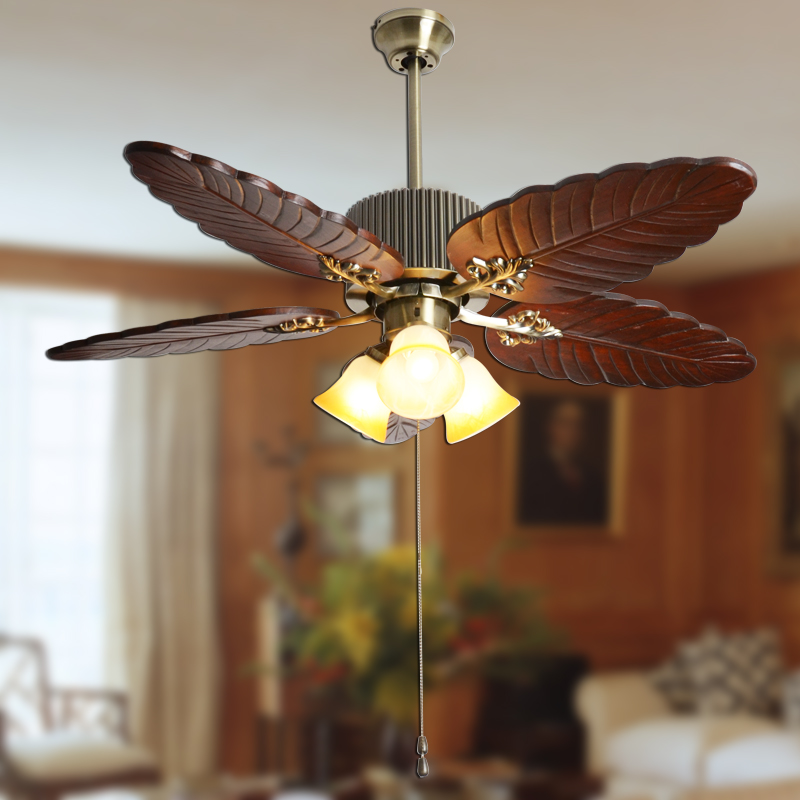 banana leaf ceiling fan photo - 6