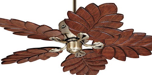 banana leaf ceiling fan photo - 7