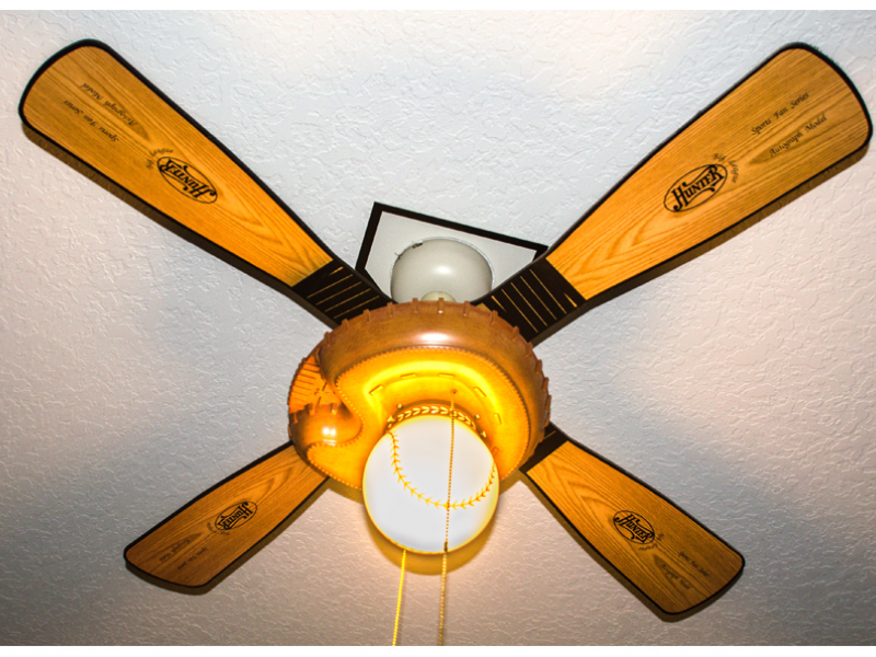 baseball ceiling fans photo - 9