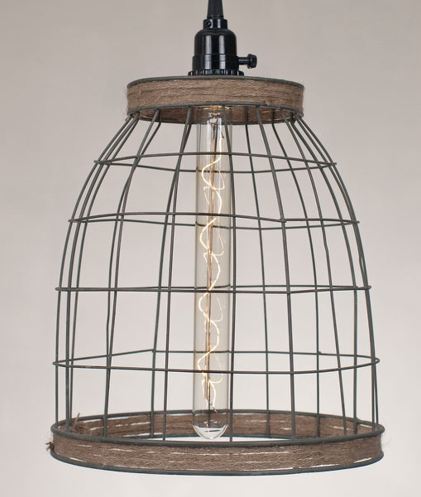 basket lamp photo - 10