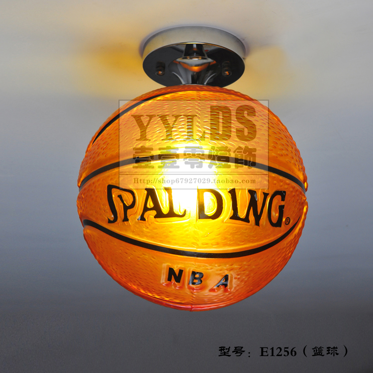 basketball ceiling light photo - 1