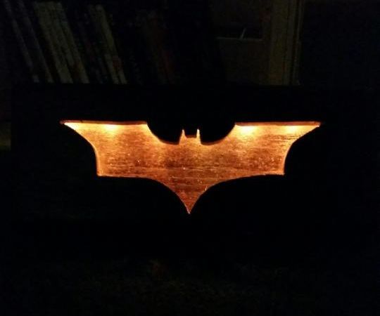 batman wall light photo - 10