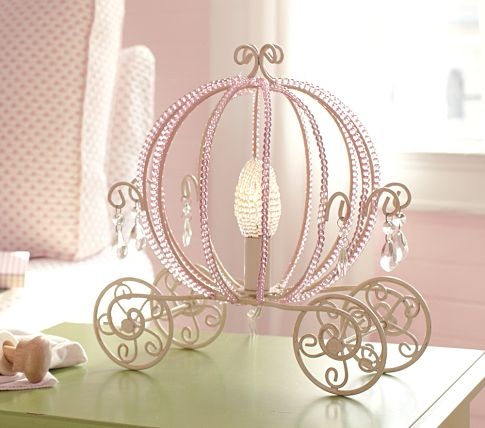 beaded table lamp photo - 9