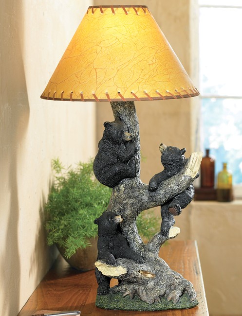 bear lamps photo - 2