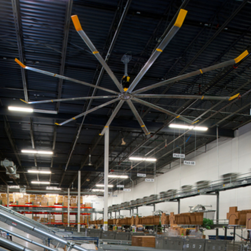 Big industrial ceiling fans - Get comfy, save money and ...