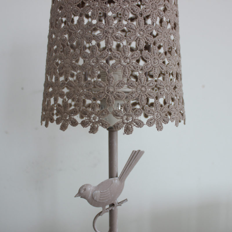 bird table lamp photo - 4