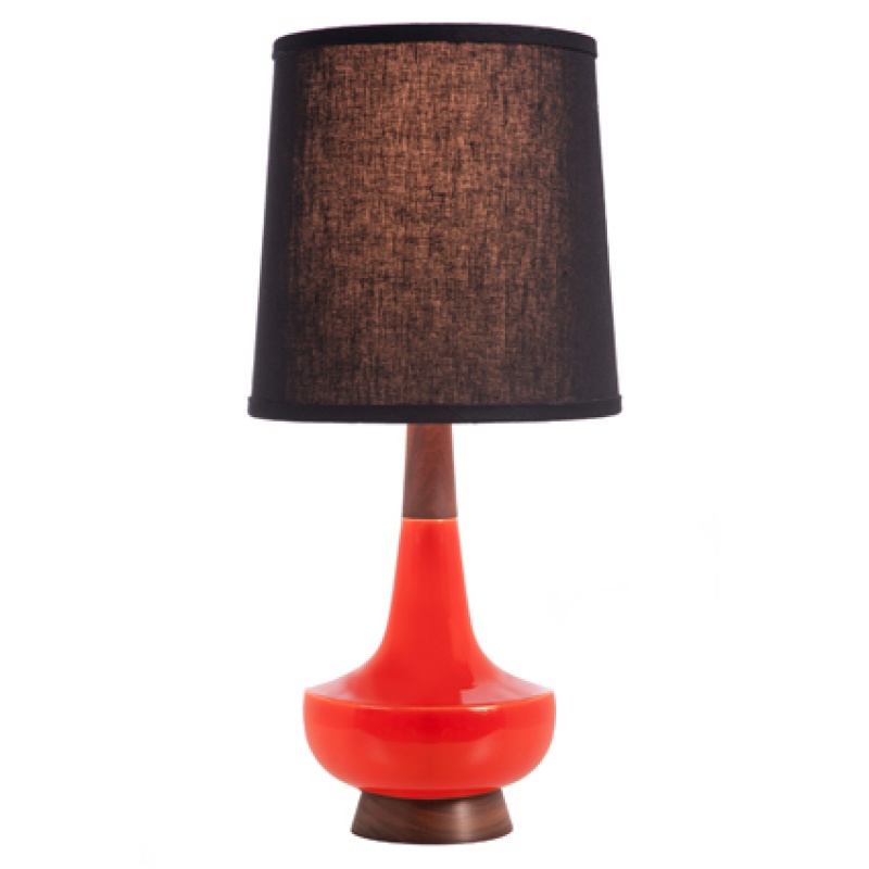 black and red lamps photo - 1