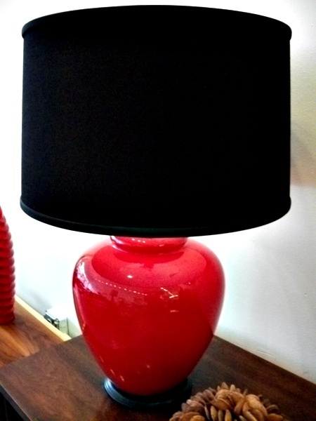 black and red lamps photo - 4