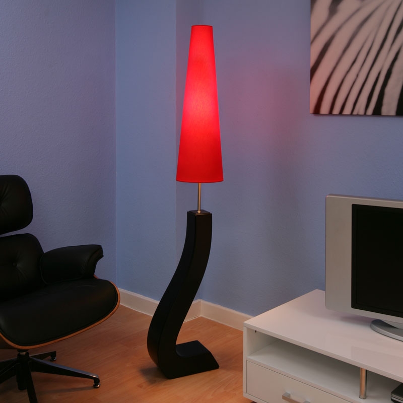 black and red lamps photo - 5