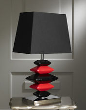black and red lamps photo - 8