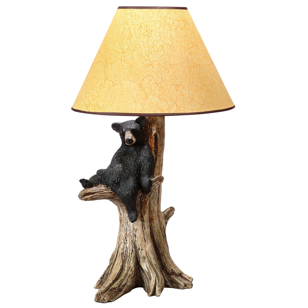 black bear lamps photo - 1