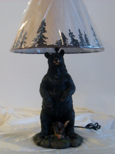 black bear lamps photo - 4