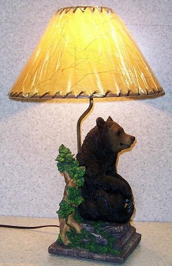 black bear lamps photo - 8