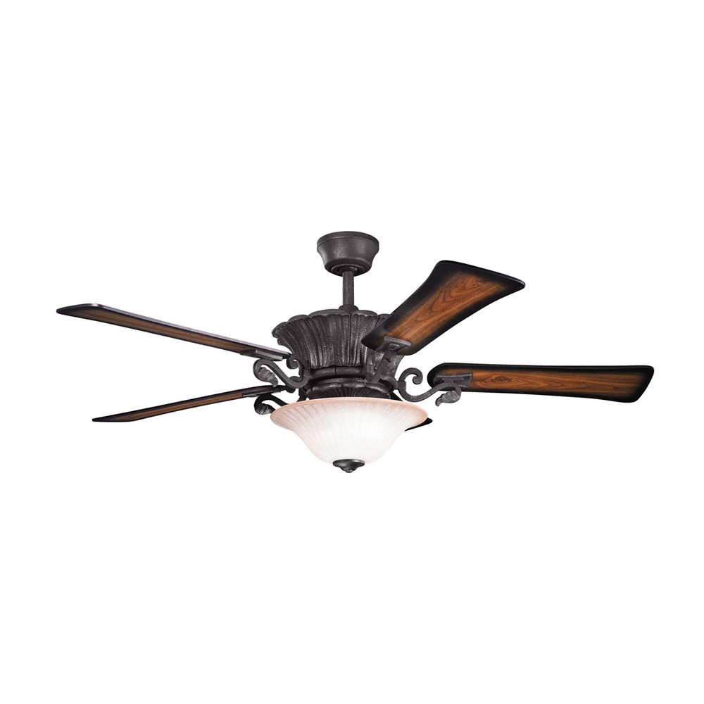 black ceiling fan light photo - 6