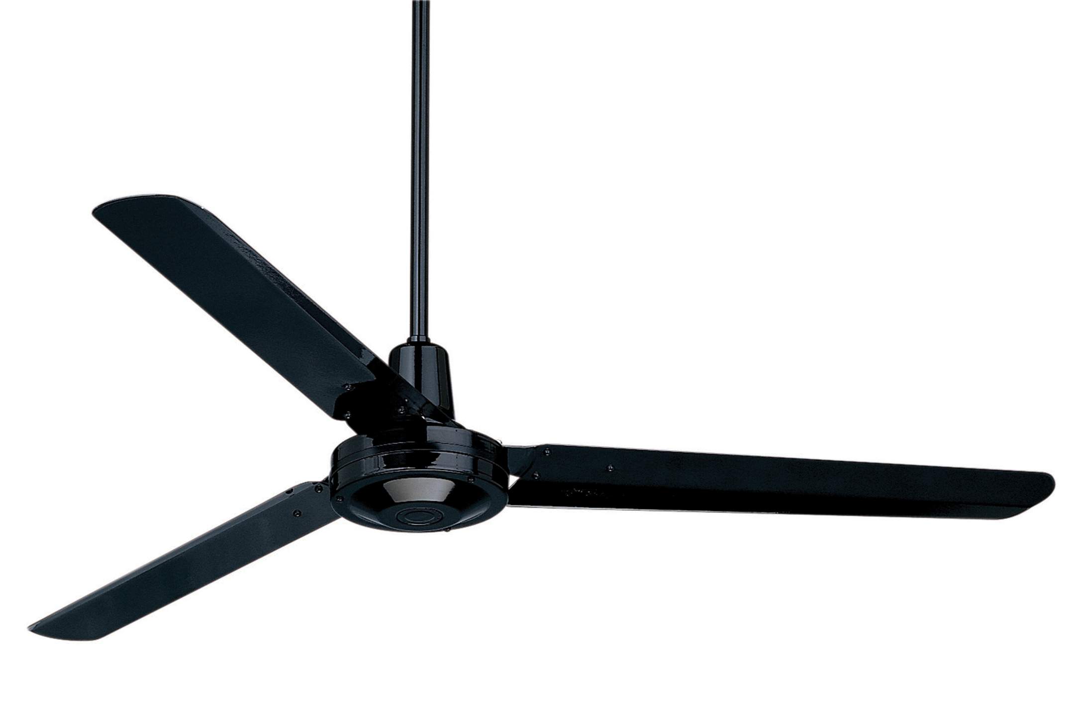 black ceiling fans photo - 2