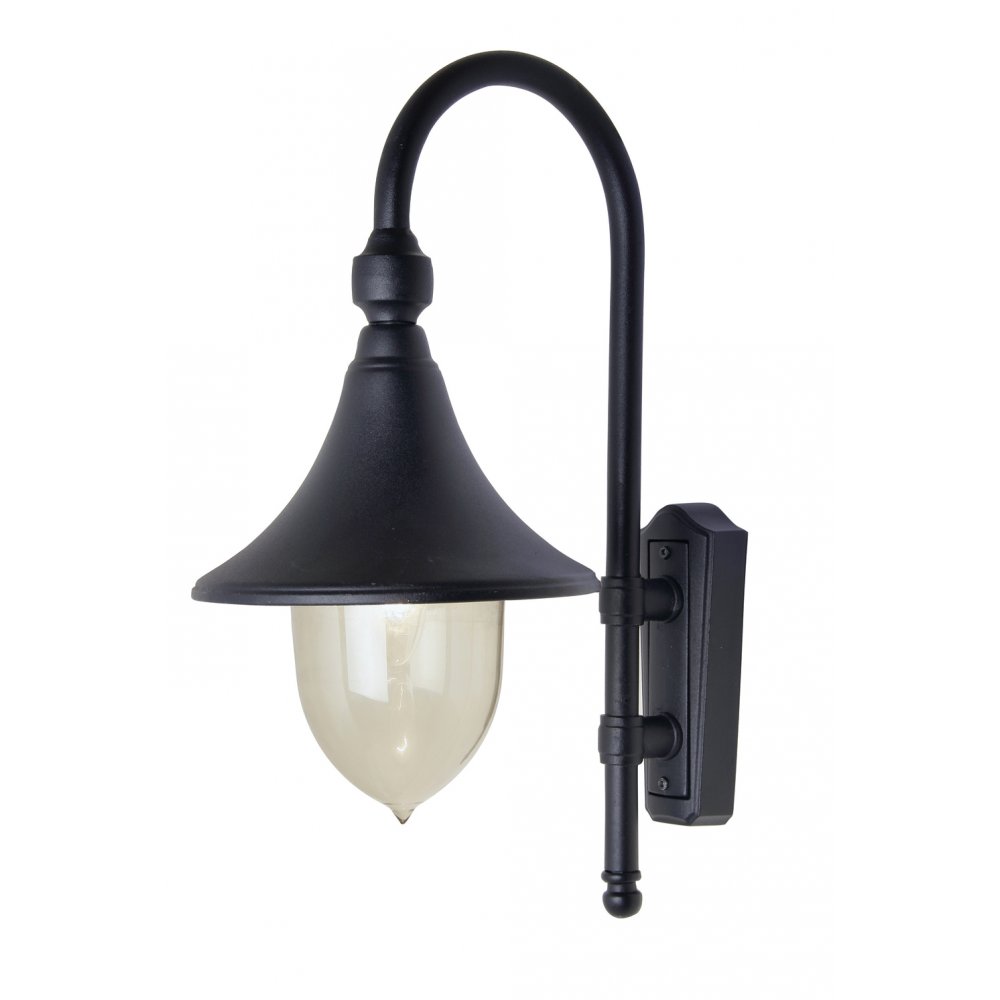 black outdoor wall lights photo - 3