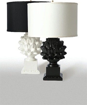 black table lamps photo - 5