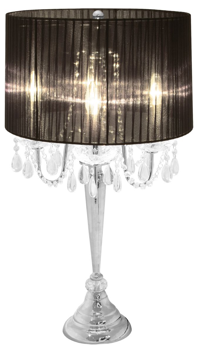 black table lamps photo - 7