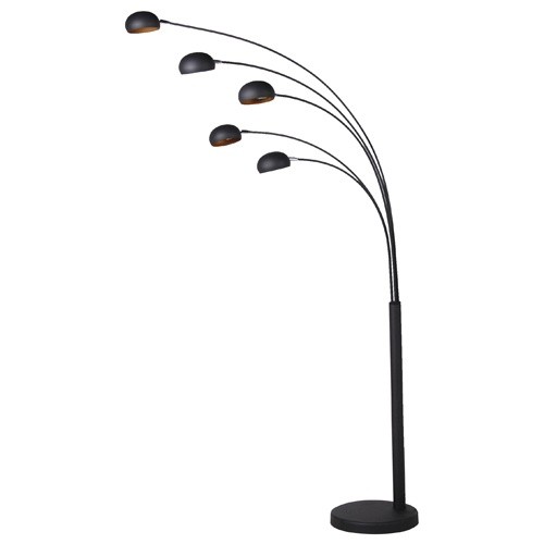 black tall lamp photo - 9