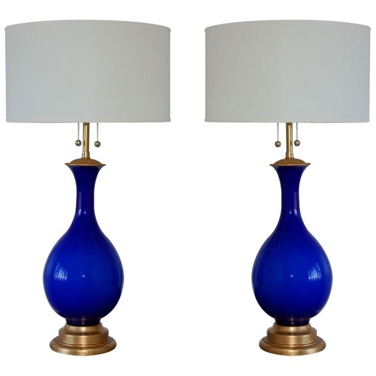 blue lamps photo - 9