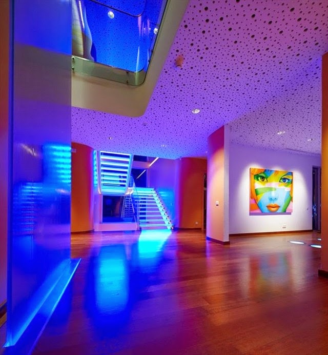 Blue Led Ceiling Lights Make Your Home Environment Different