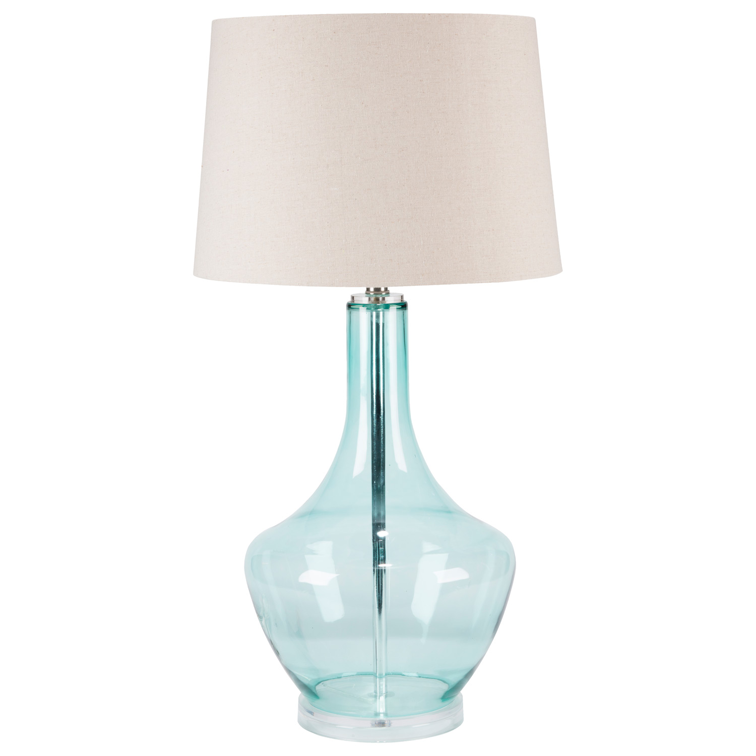 blue table lamps photo - 1