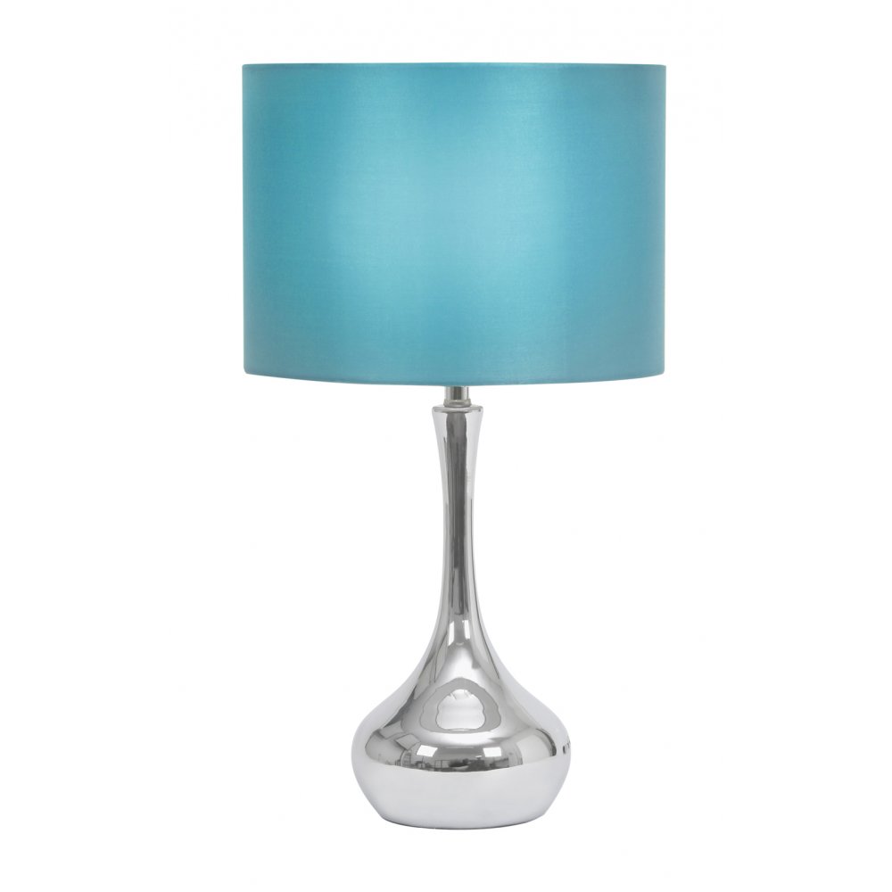 blue table lamps photo - 10