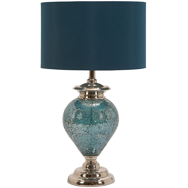 blue table lamps photo - 3