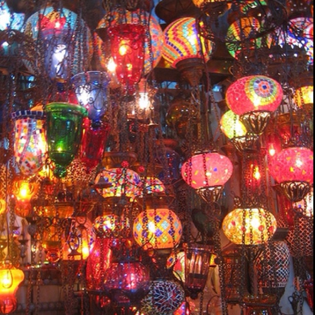 bohemian lamps photo - 4