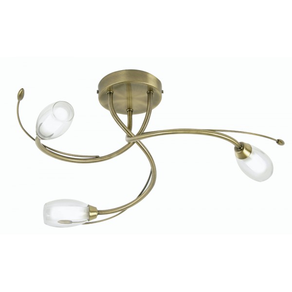 brass ceiling lights photo - 1