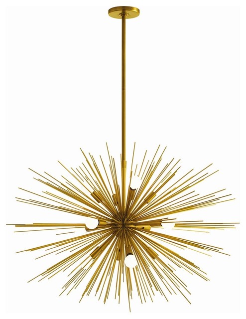 brass ceiling lights modern photo - 8