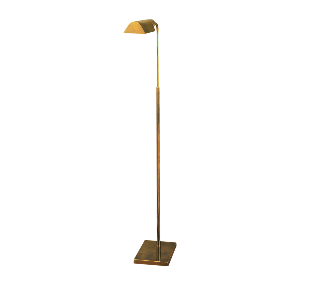 brass pharmacy floor lamp photo - 5