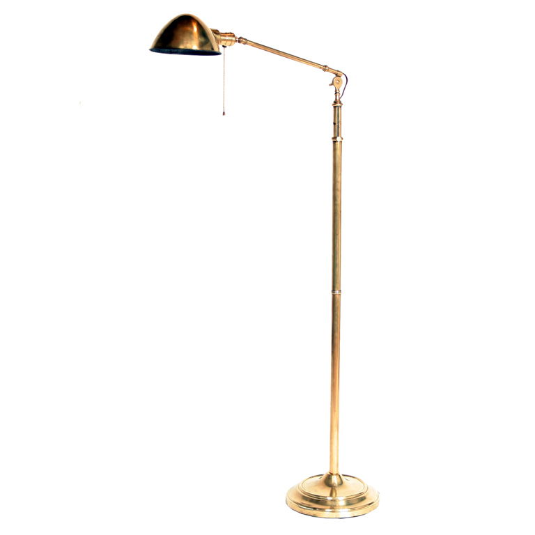 brass pharmacy lamp photo - 1