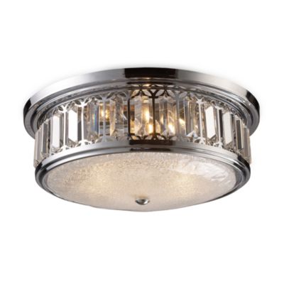 brushed chrome ceiling lights photo - 10